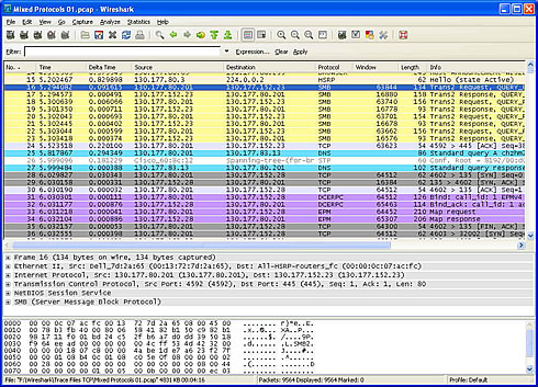 how to use wireshark packet sniffer